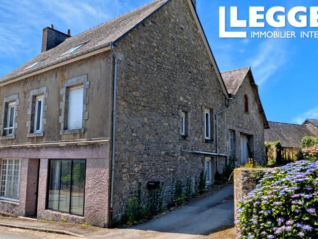 Ensemble immobilier de 266 m² – Ancien commerce – Fort potentiel – Kergrist Moëlou