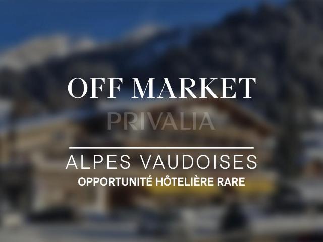 Entdecken Sie eine Hotelinvestition mit hohem Potenzial in den Waadtländer Alpen