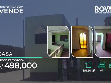 ENTIDAD FINANCIERA Vende Casa de Dos Pisos mas Azotea en Salaverry Trujillo 1283