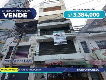 ENTIDAD FINANCIERA Vende Edificio Comercial en Jr. America La Victoria 1270