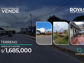 ENTIDAD FINANCIERA Vende Terreno de 5,000m2 en Yurimaguas 1281