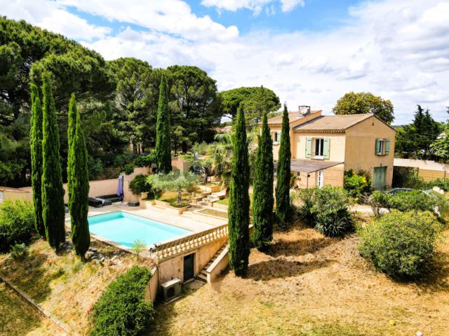 Entre Castillon du Gard et Remoulins, une villa 4 chambres
