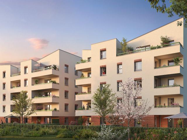 Entre charme toulousain et modernité, ce programme offre des appartements du T2 au T3 dans un cadre apaisant et verdoyant 3 pièces, 62 m²