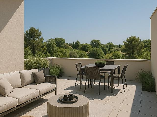 ENTRE GIGNAC ET MARIGNANE 3P DE 65M² AVEC TERRASSE DE 25M² 3 pièces, 65 m²