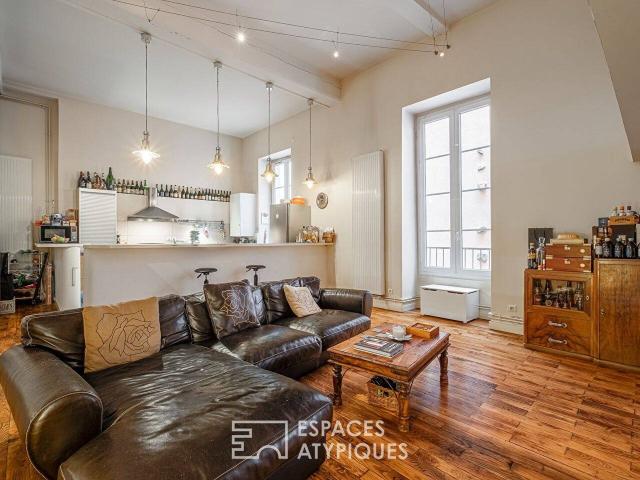 Entre loft et appartement dans un ancien couvent à Lyon 1er