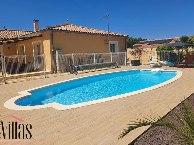 Entre Narbonne et Lézignan Corbières Villa de plain pied a. 155m² Boutenac