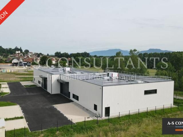 Entrepôt à vendre Granieu 10 min A43, 1h Lyon, 25 min Chambéry