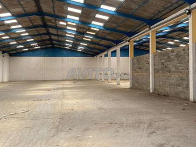 Entrepôt de stockage 1600m2 Mediouna