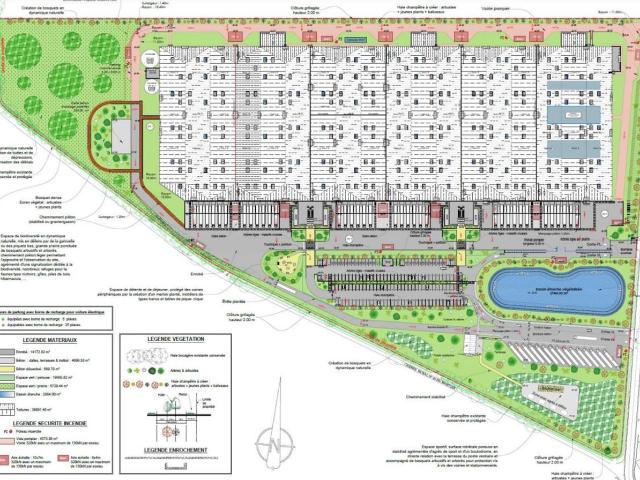 Entrepôt logistique à louer Derval Proche N137