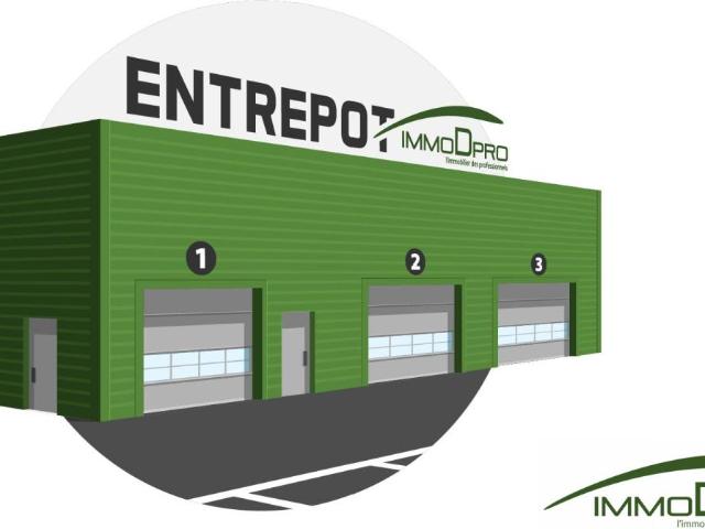Entrepot proche centre ville de Dieppe