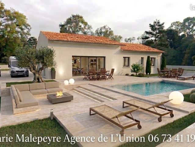 ENVIE D'ACHETER: Maison contemporaine neuve 100 m² avec terrain 804 m² à Lanta: le cadre idéal pour votre future vie de famille proche de Toulouse