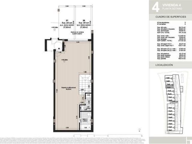 Es un exclusivo proyecto de 16 villas adosadas de diseño moderno y minimalista, construidas con mate