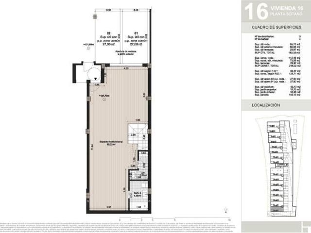 Es un exclusivo proyecto de 16 villas adosadas de diseño moderno y minimalista, construidas con mate