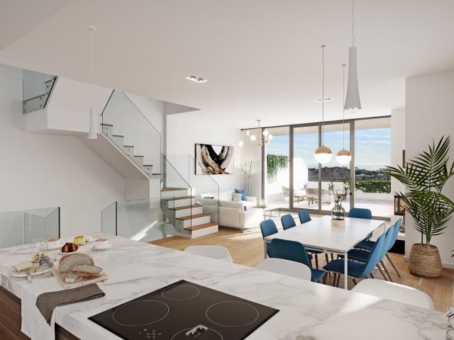 Es un residencial de 16 viviendas unifamiliares ubicadas a p. 201m² Mijas Costa