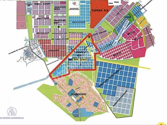 Es Modern'den Musya Yapı Koop. Satılık 120 M2 Dükkan Hissesi
