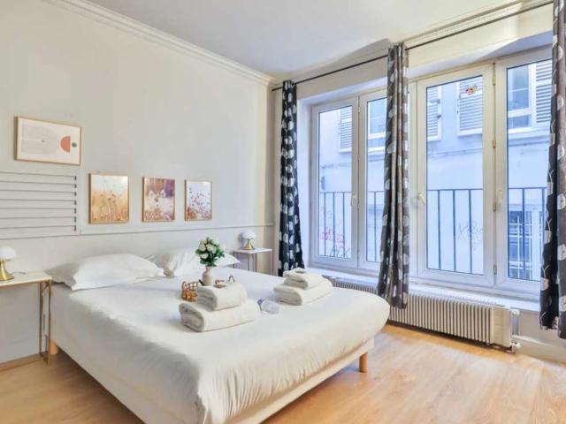 Escape to the city in this charming 63m2 flat in the authentic Petites Écuries district