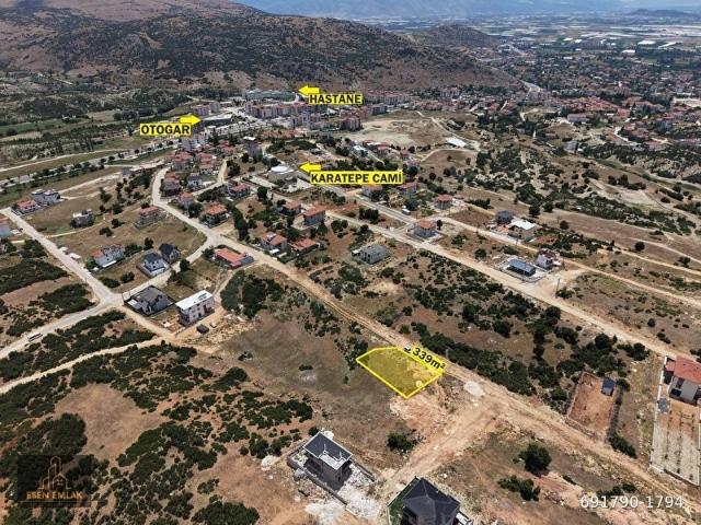 ESEN EMLAK'TAN KAÇIRILMAYACAK FIRSAT! HASTANE VE OTOGAR KARŞISINDA 339m KÖŞE PARSEL KUPON ARSA
