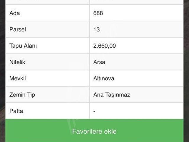 ESENBOĞA HAVALİMANI YAKINI İMARLI 947 M2 BULVAR CEPHELİ