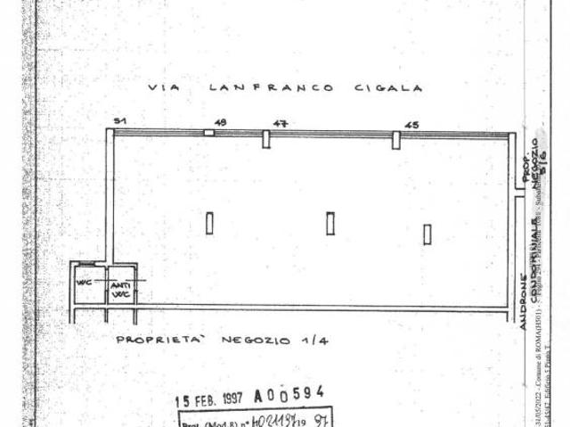 Esercizio commerciale in vendita a Roma