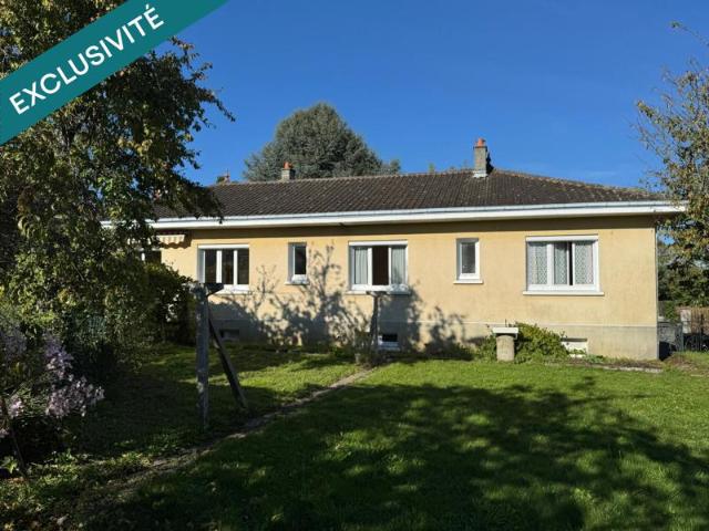 Espace de vie, tout de plain pied Ateliers & garages !