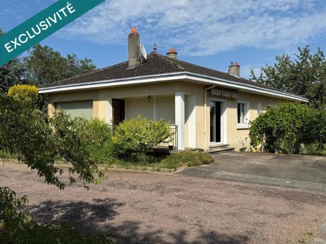 Espace de vie, tout de plain pied Ateliers & garages !
