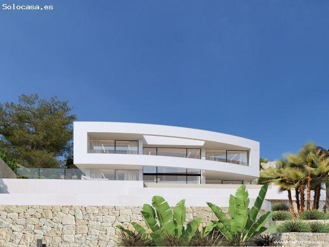 Espaciosa y moderna villa con vistas al mar
