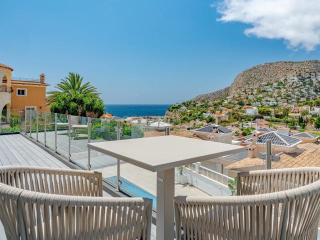 Espectacular casa en Calpe, Alicante con vistas al mar