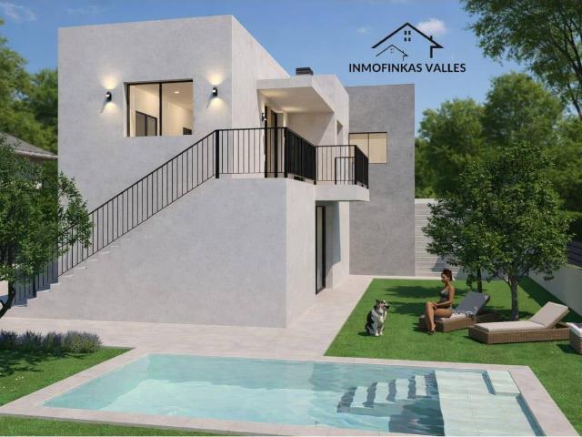 ESPECTACULAR CASA EN CONSTRUCCION DE 220 M2 CON PISCINA EN SANTA EULALIA DE RONÇANA
