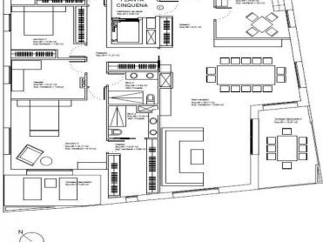 ESPECTACULAR ÁTICO EN VENTA EN ZONA RESIDENCIAL NUEVA CONSTRUCCIÓN DE TRES HABITACIONES CON TERRAZA