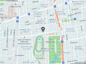 Espectacular departamento Dúplex – Calle República, Santiago