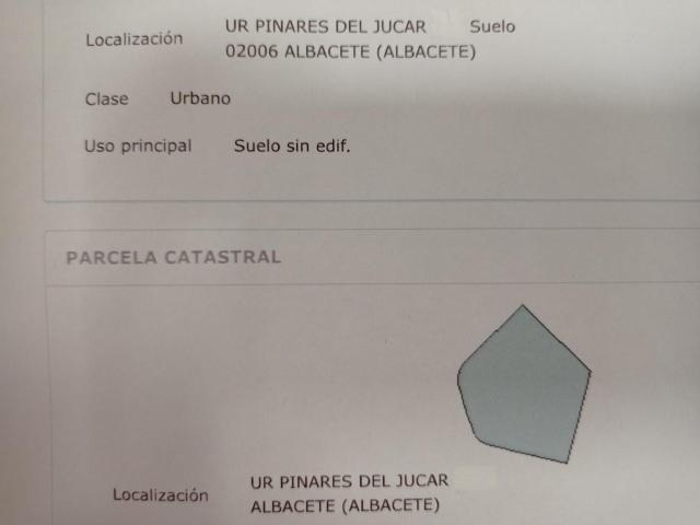 ESPECTACULAR OCASION! SE VENDE TERRENO URBANO, DE UNOS 10.000 METROS APROXIMADAMENTE EN PINARES DEL JUCAR