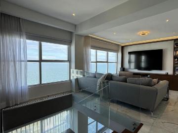 Espectacular PENTHOUSE en VENTA de 2 niveles, vista al mar, 3 recamaras, sala de TV y terraza, Los Arcos