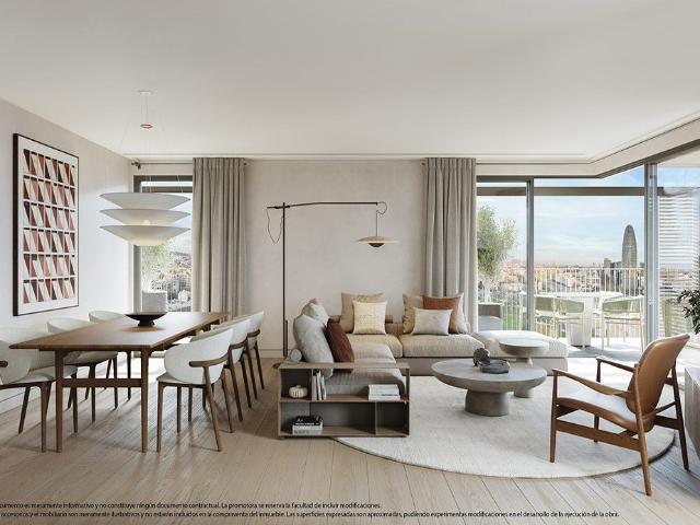Espectacular promoción junto a Glorias, formada por dos impr. 127m² Barcelona