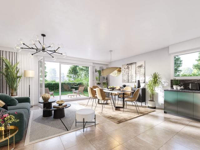 Esprit Vaulx Village BRS 4 pièces, 91 m²
