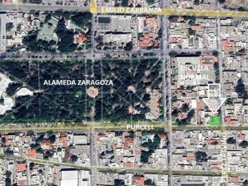 Esquina Pérez Treviño y Purcell en VENTA