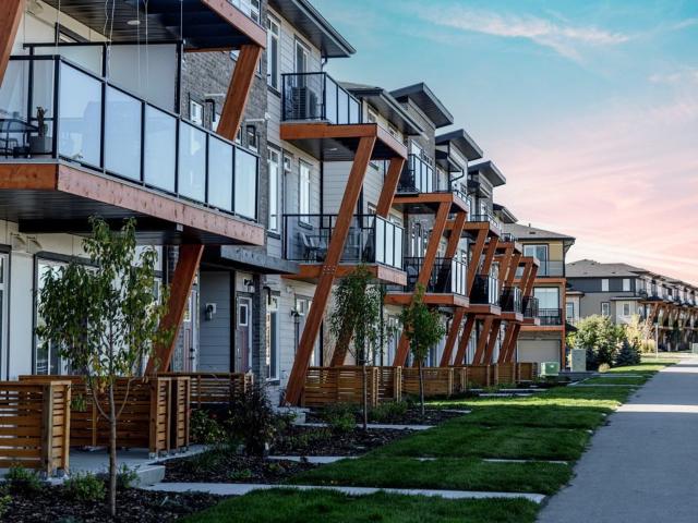 Essential Seton Townhomes 1 Bedroom Home for Rent at 4613 Seton Dr Se, Calgary, AB T3M 3T7