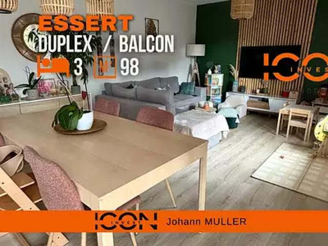 Essert 90850 Achat / Vente appartement 5 pièces t5 parking