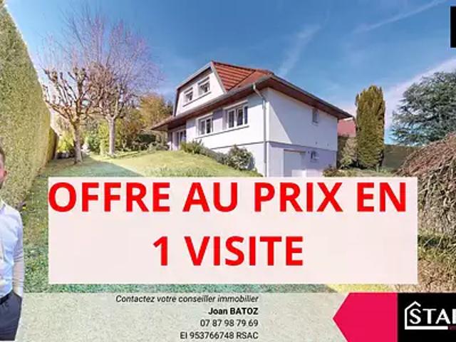 Essert 90850 Achat / Vente maison 5 pièces t5 terrasse parking