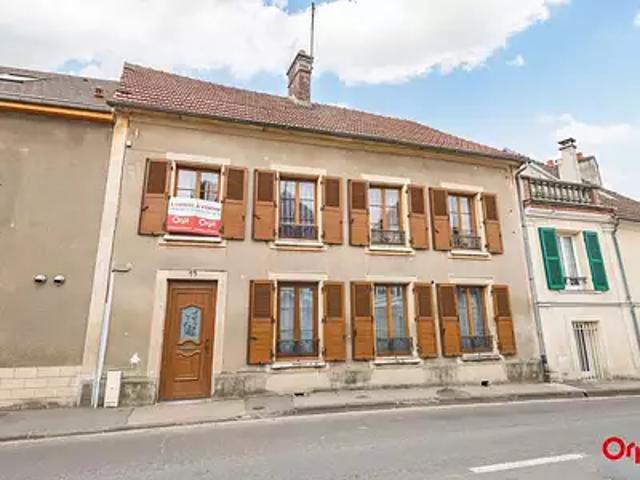 Essômes sur Marne 02400 Achat / Vente maison 4 pièces t4 jardin cave
