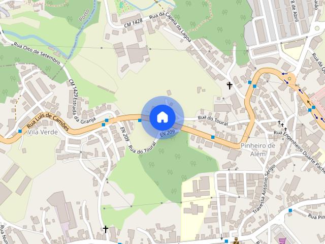 Estudio mobilado e equipado Porto metro Campanha