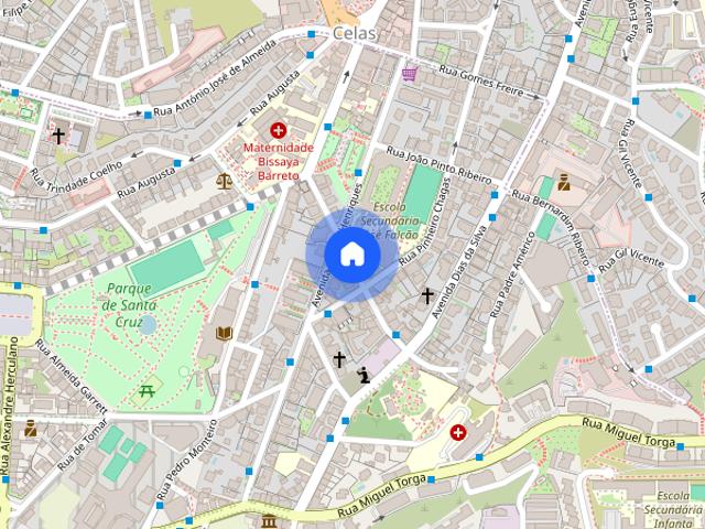 Estudio mobilado em Coimbra