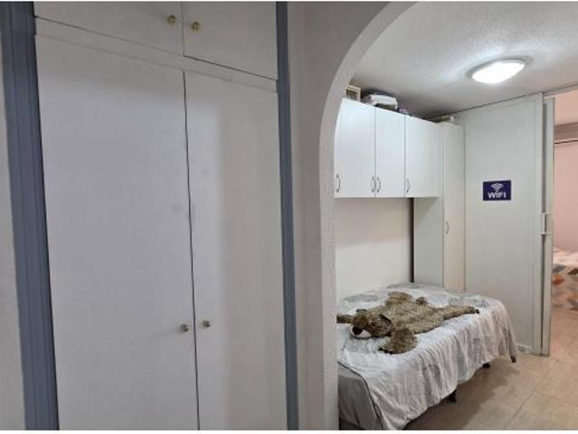 Estudio con zona de dormitorio extra y piscina
