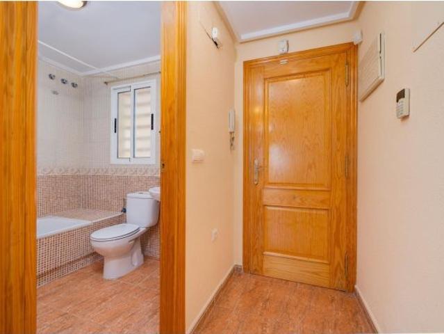 Estudio con gran terraza, plaza de parking y piscina comunitaria en Torrevieja