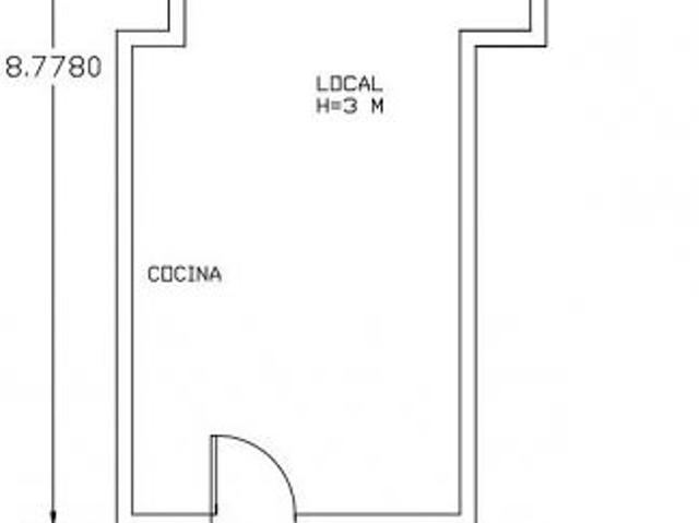 Estudio en alquiler en calle De la Murtra, Barcelona, de 27 m² por 1.000