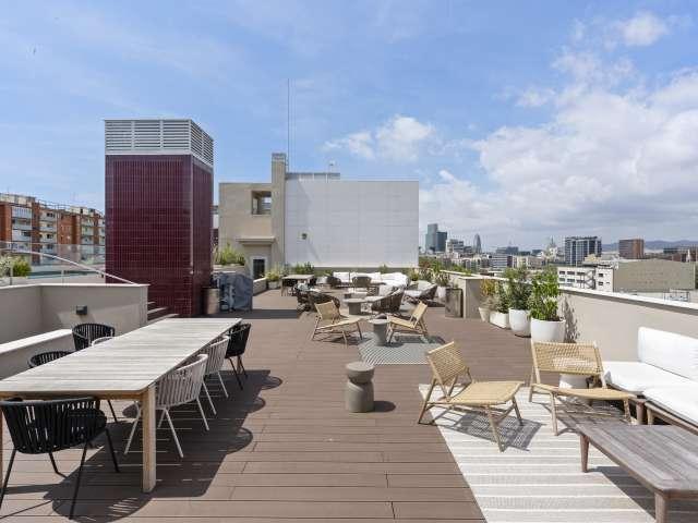 Estudio en alquiler en Diagonal Mar, Barcelona