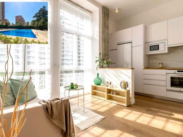 Estudio en alquiler en Hispanoamérica, Madrid