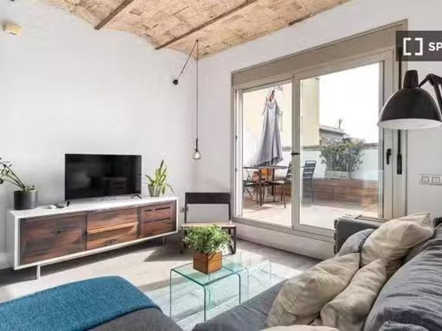Estudio en alquiler en Vila de Gràcia, Barcelona