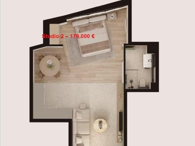ESTUDIO EN PONIENTE A ESCASOS METROS DEL MAR REFORMADO
