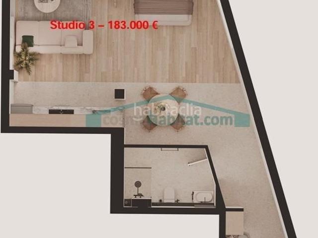 Estudio en venta en Benidorm, Centro Urbano. Elegante estudio en Benidorm Ubicación privilegiada cerca del mar. Estudios.