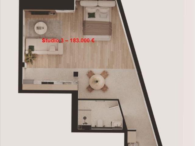 ESTUDIO EN ZONA PONIENTE, TOTALMENTE REFORMADO